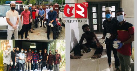 সিলেট বিয়ানীবাজারে ছাত্রদের অনন্য মানবিক কাজ