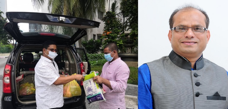 মালয়েশিয়া প্রবাসীদের পাশে যুক্তরাজ্য প্রবাসী ড. সামছুল হক চৌধুরী