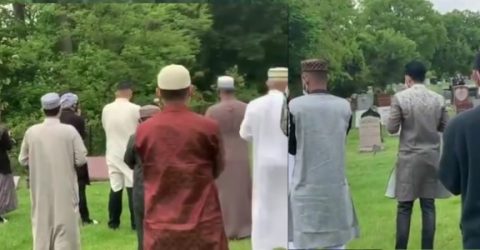 নিউজার্সিতে ইদুল ফিতর উদযাপিত : বাড়ির ইয়ার্ডে ঈদ জামায়াত