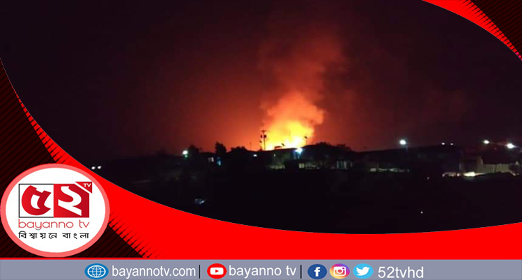 রোহিঙ্গা ক্যাম্পে অগ্নিকান্ড, মসজিদ ও অর্ধশতাধিক ঘর পুড়ে ছাই