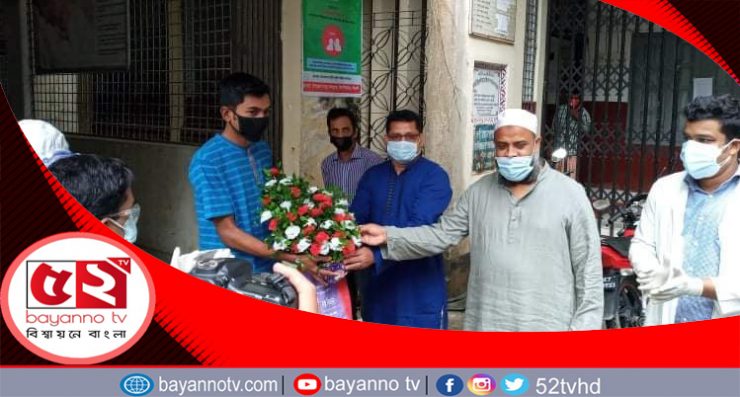 সিলেটের বিয়ানীবাজারে করোনা আক্রান্তরা সুস্থ হয়ে ঘর ফিরেছেন