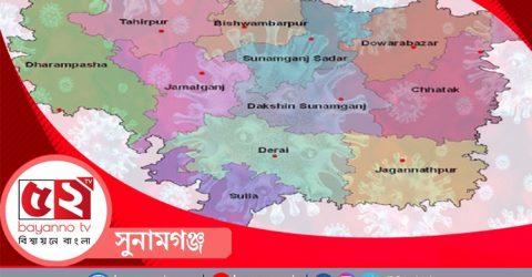 সুনামগঞ্জে করোনা আক্রান্তে হাফ সেঞ্চুরি ছাড়াল