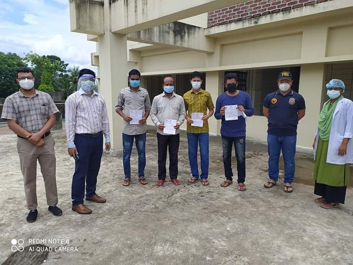 পটিয়া হাসপাতালের আইসোলেশন হতে সুস্থ হয়ে বাড়ি ফিরছেন অনেকেই
