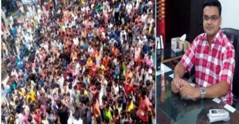 বেলকুচিতে করোনার মধ্যে যুবলীগের সমাবেশ, ওসি প্রত্যাহার