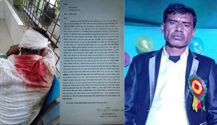 সাভারে চাঁদা না দেয়ায় ব্যবসায়ীকে কুপিয়ে হত্যার চেষ্টা, থানায় অভিযোগ দায়ের