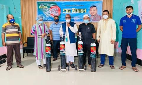 ফেনীতে মানুষের জন্য বিনামূল্যে হ্যালো অক্সিজেন সেবা উদ্বোধন