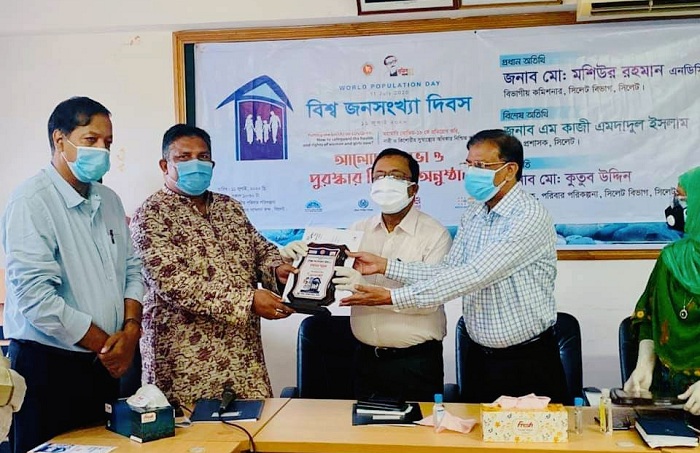 স্বাস্থ্য সেবায় সিলেট বিভাগের শ্রেষ্ঠ হলেন হবিগঞ্জের মোতাচ্ছির