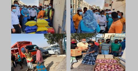 কর্মহীন অসহায় প্রবাসিদের পাশে দুবাইস্থ বাংলাদেশ কনসুলেট