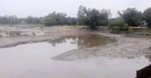 নীলফামারীতে ১৬ কোটি টাকা ব্যয়ে খড়খড়িয়া নদী পূন:খননে মিলছে না সুফল