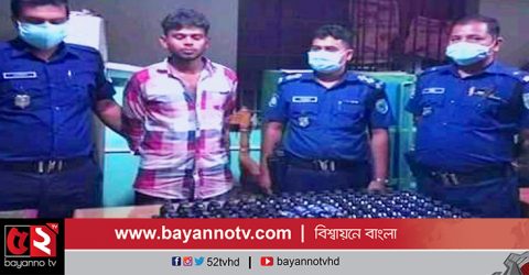 সৈয়দপুরে ট্রাক চালকের আসনের নিচে ফেনসিডিল, আটক ১