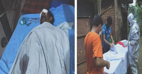 সাভারের আশুলিয়ায় করোনা উপসর্গ নিয়ে যুবকের মৃত্যু, লাশ রেখে পালালেন স্ত্রী