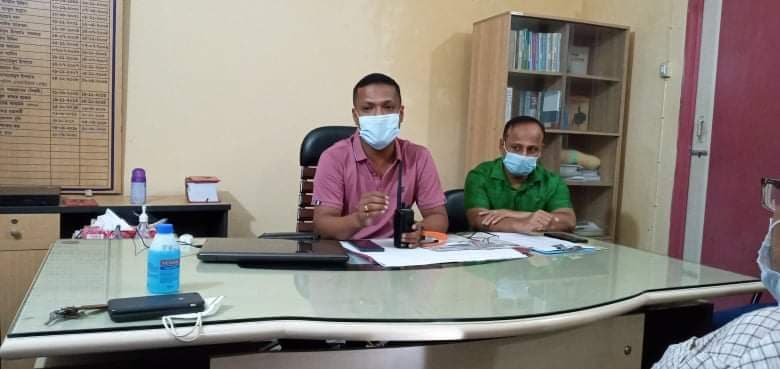 বিয়ানীবাজারে সাংবাদিকদের সাথে নবাগত ওসির মতবিনিময়