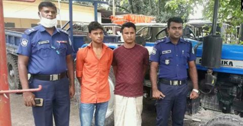 সৈয়দপুর থেকে চুরি হওয়া ট্রাক্টর উদ্ধার 