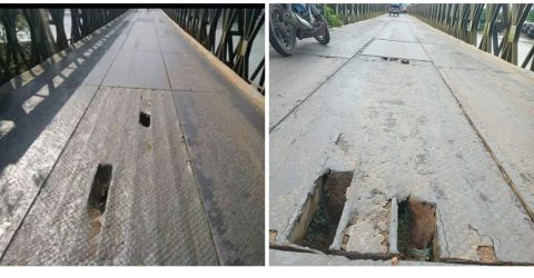 কক্সবাজারে ঝুঁকিপূর্ণ ব্রিজে দুর্ভোগ