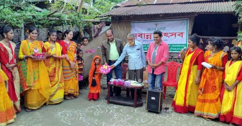 নড়াইলে কিশোরীদের অংশগ্রহণে নবান্ন উৎসব পালিত