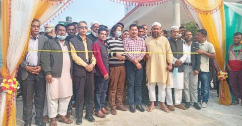 বিয়ানীবাজারে যাত্রা শুরু করেছে মা ফাতেমা এলপিজি ফিলিং স্টেশন