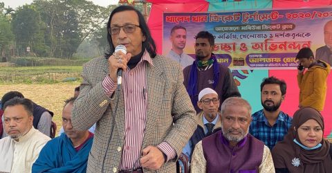 বিয়ানীবাজারে খালেদ খান ক্রিকেট টুর্নামেন্টের ফাইনাল অনুষ্ঠিত