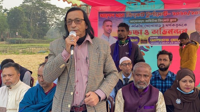 বিয়ানীবাজারে খালেদ খান ক্রিকেট টুর্নামেন্টের ফাইনাল অনুষ্ঠিত