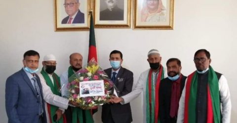 আবুধাবীস্থ দূতাবাসে আমিরাতে বসবাসরত মুক্তিযোদ্ধারা সম্মানিত