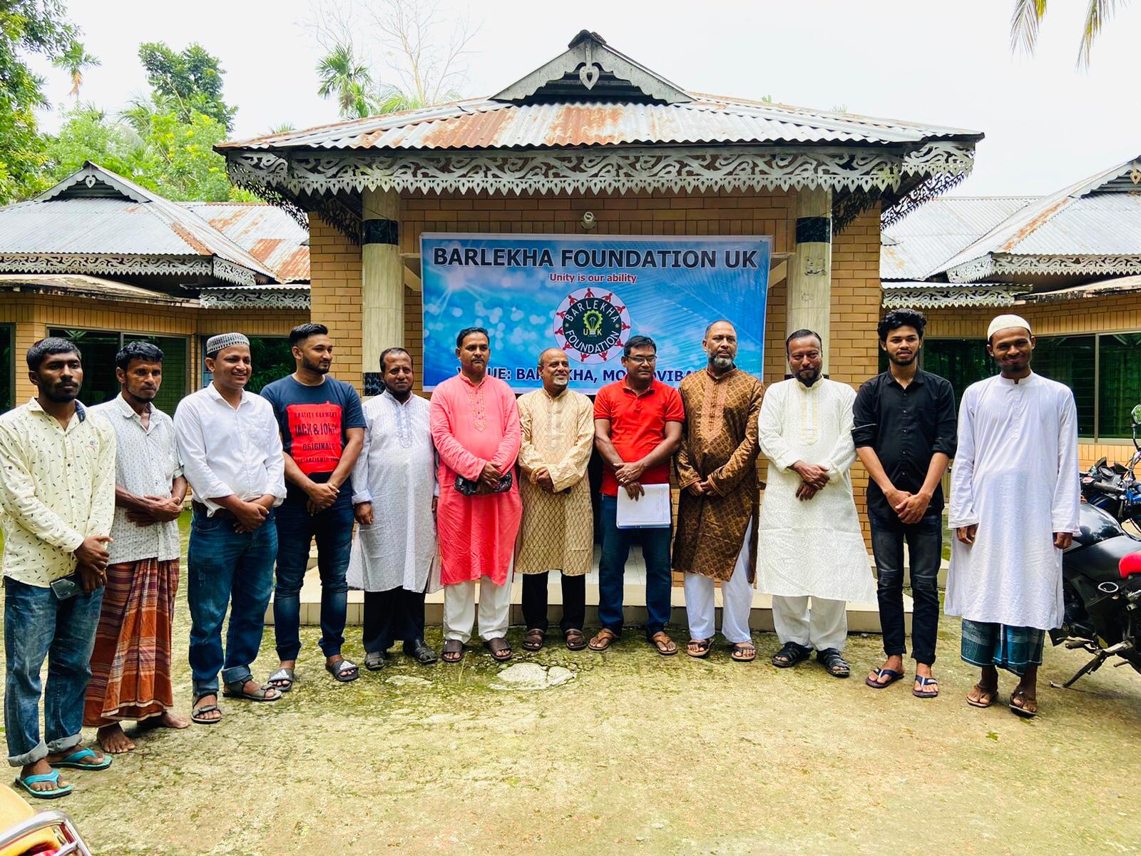 বড়লেখা ফাউন্ডেশন ইউকে’র পক্ষ থেকে গৃহ সংস্কার কাজের অনুদান হস্থান্তর