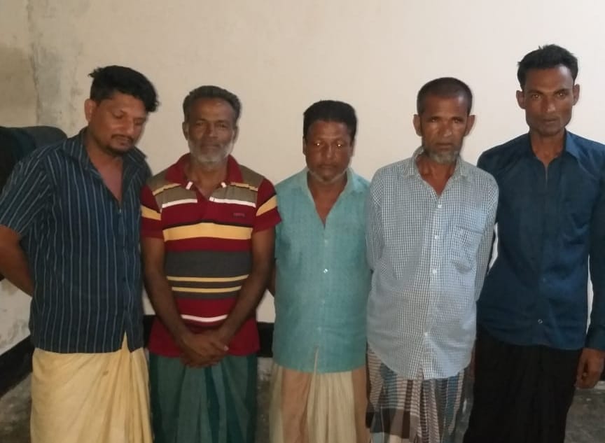 সিলেটের বিয়ানীবাজারে জুয়া খেলারত অবস্থায় নগদ টাকাসহ ৫ জুয়াড়ি আট’ক