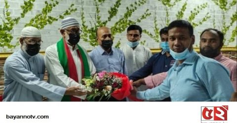 আবুধাবিতে প্রবাসী মুক্তিযোদ্ধার বিদায় সংবর্ধনা