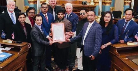 যুক্তরাষ্ট্রের সিনেটে প্রধানমন্ত্রী শেখ হাসিনাকে বিশেষ সম্মাননা