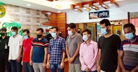 মধ্যপ্রাচ্যে মানবপাচারকারী চক্রের হোতাসহ গ্রেপ্তার ৮