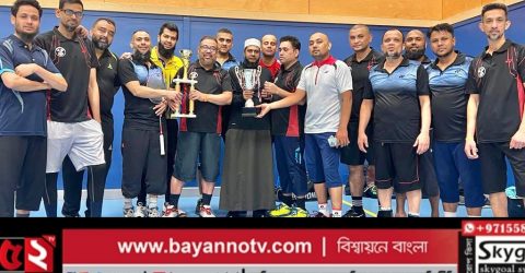 তাকওয়া ব্যাডমিন্টন ক্লাবের টুর্নামেন্ট সম্পন্ন, তাজ ও শাহিনুর জুটি চ্যাম্পিয়ন