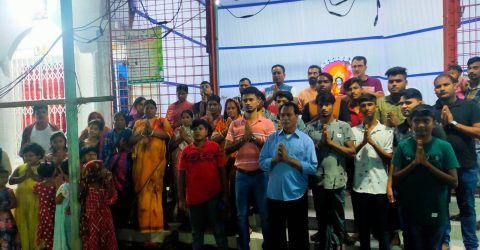 সাভার উপজেলা চেয়ারম্যানের রোগ মুক্তি কামনায় সুভাপুর যুব সংঘের প্রার্থনা