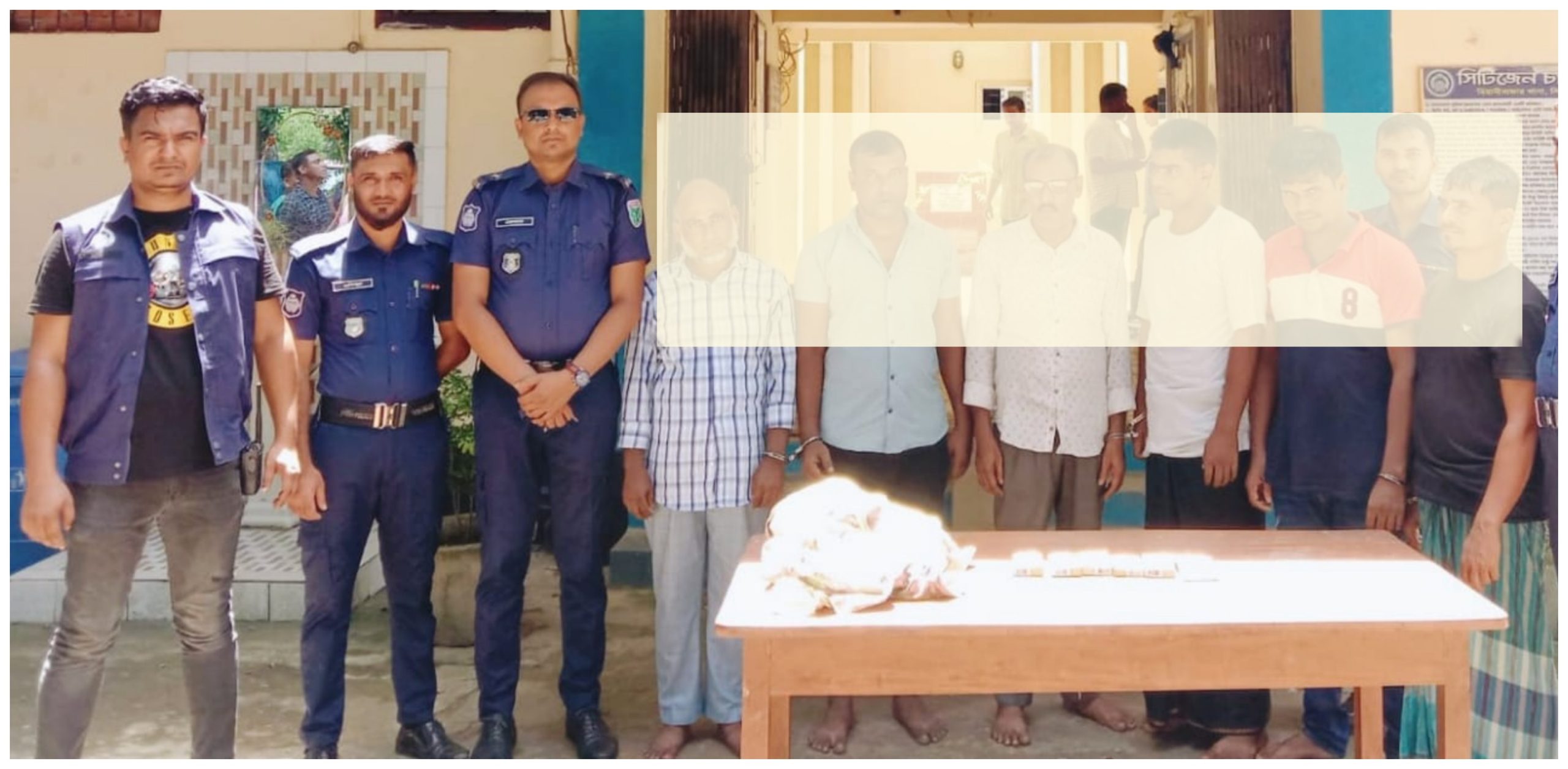 সিলেটের বিয়ানীবাজারে ৬ জু-য়া-ড়ি আ-ট-ক, নগদ ১০ হাজার টাকাসহ মা-লামা-ল জ-ব্দ