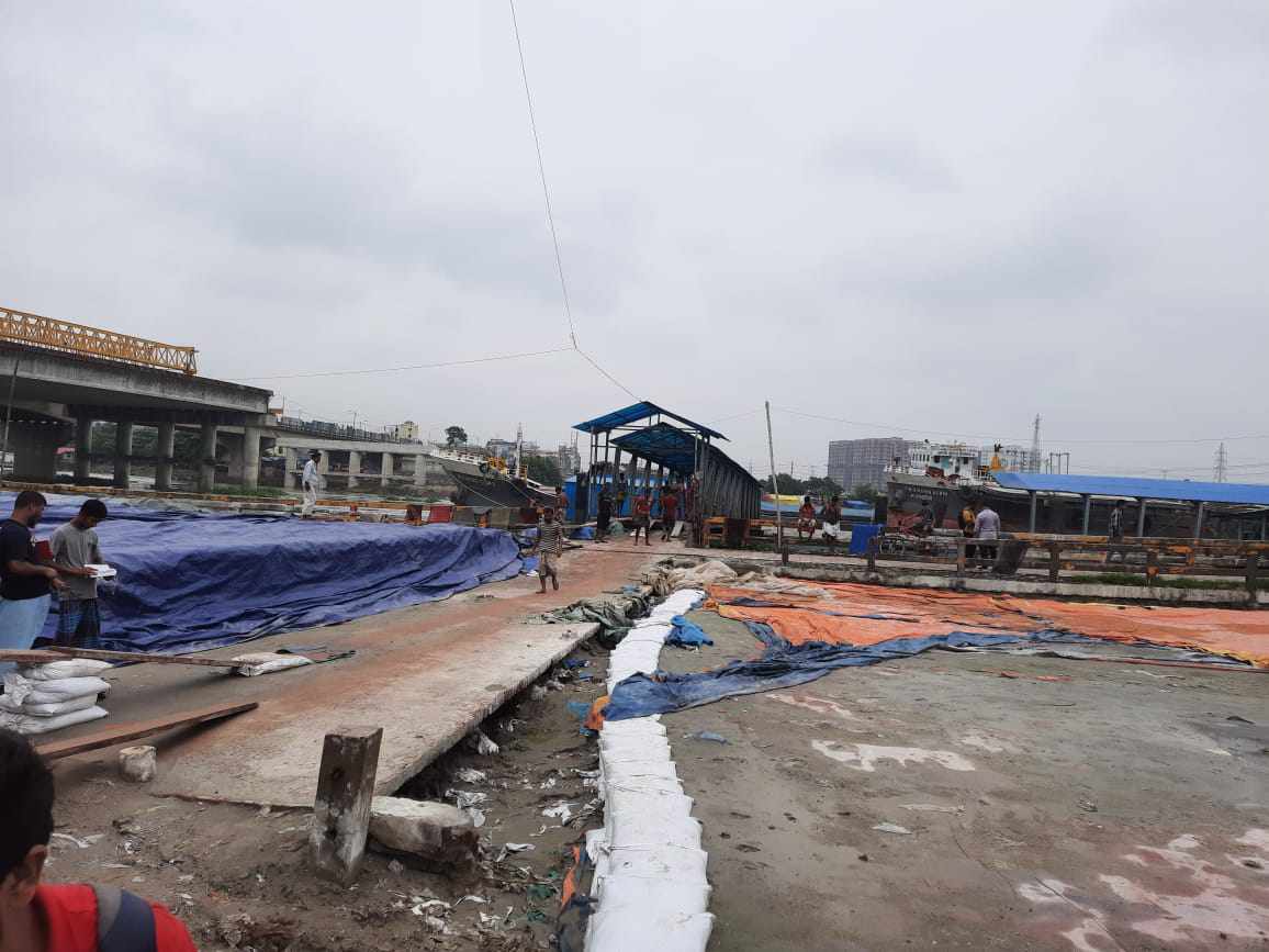 সাভারের আমিন বাজার ল্যান্ডিং ষ্টেশনের তড়িঘড়ি করে ইজারার