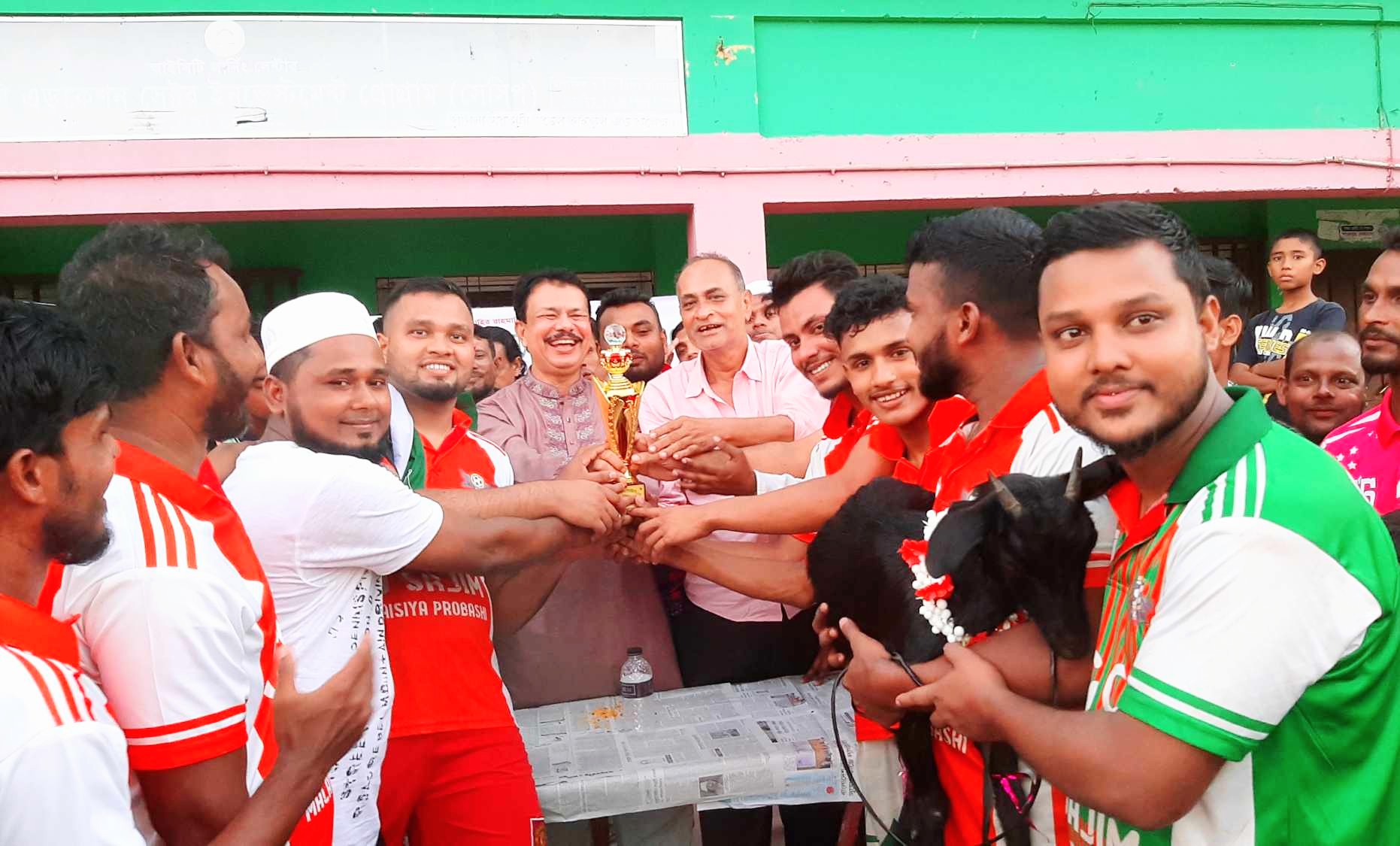 শত্রুমর্দন হাজিপাড়া ফুটবল লীগ সম্পন্ন