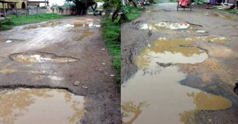 ভেঙ্গে পড়েছে বিয়ানীবাজারের যোগাযোগ ব্যবস্থা ।। জনদুর্ভোগ চরমে