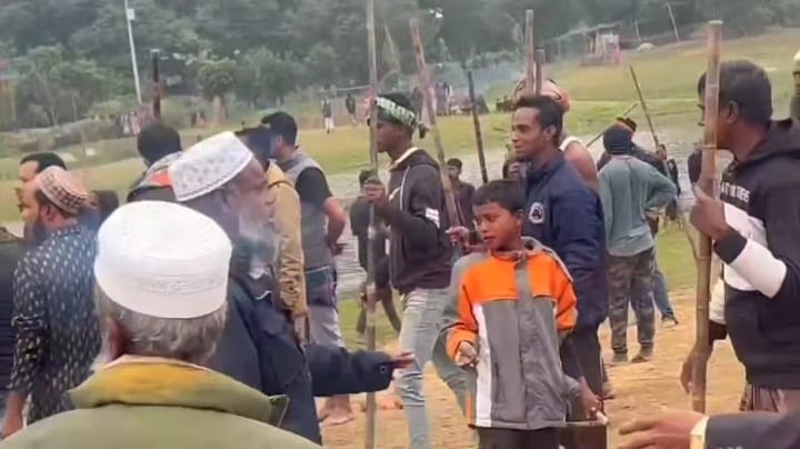 শান্তিগঞ্জে দু’পক্ষের সংঘর্ষে ইউপি চেয়ারম্যানসহ আহত ৪৫