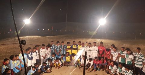 ইনাতনগর নাইট মিনি ফুটবল প্রিমিয়ার লীগের উদ্বোধন
