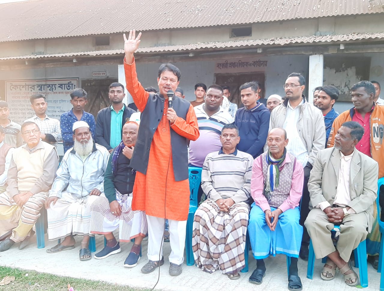 উপজেলা নির্বাচনের আনুষ্ঠানিক প্রচারণা শুরু আবুল কালামের