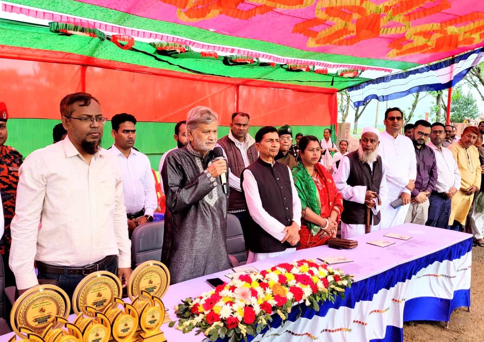 শান্তিগঞ্জে নানান কর্মসূচি মধ্য দিয়ে স্বাধীনতা দিবস পালন