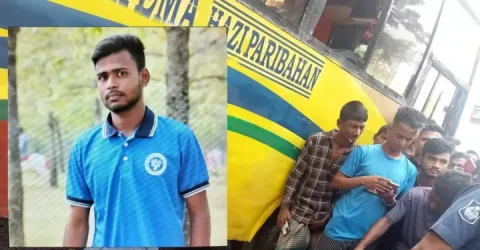 শান্তিগঞ্জে সড়ক দূর্ঘটনায় দুই মোটরসাইকেল আরোহীর মৃত্যু