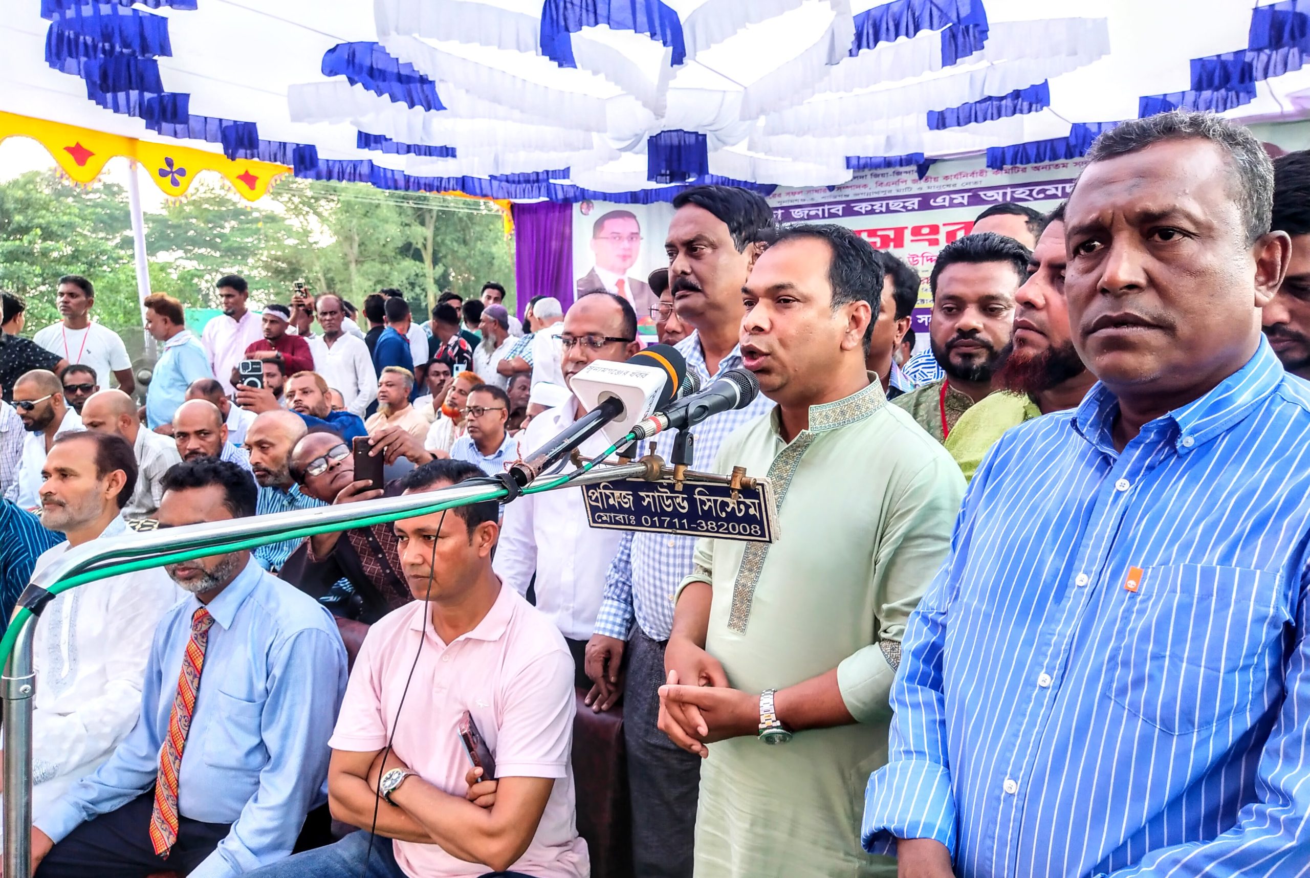 মেগা প্রকল্প পাশ করে মেগা দুর্নীতি করেছে আওয়ামীলীগ: শান্তিগঞ্জে কয়ছর এম আহমদ