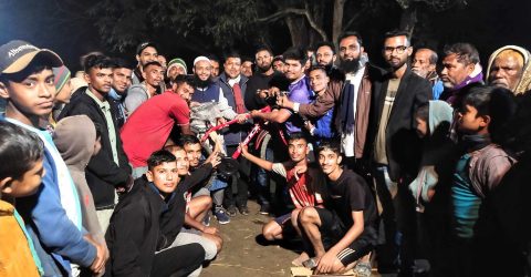 পাগলায় সোনার বাংলা নাইট ফুটবল টুর্নামেন্ট সম্পন্ন