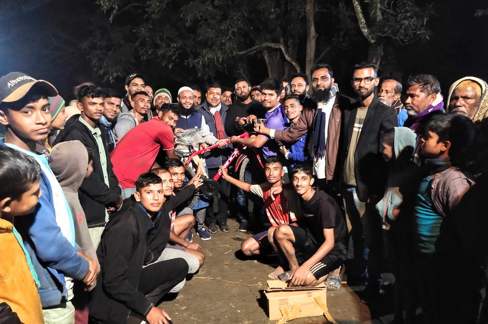 পাগলায় সোনার বাংলা নাইট ফুটবল টুর্নামেন্ট সম্পন্ন