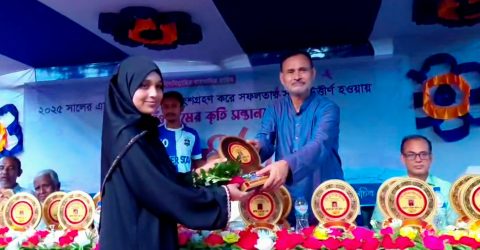 কান্দিগাঁও গ্রামের ২৩ কৃতি শিক্ষার্থীকে সংবর্ধনা