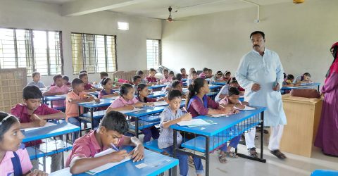ইউনিয়নের রাজস্ব আয়ের টাকায় মেধা যাচাই পরীক্ষার আয়োজন