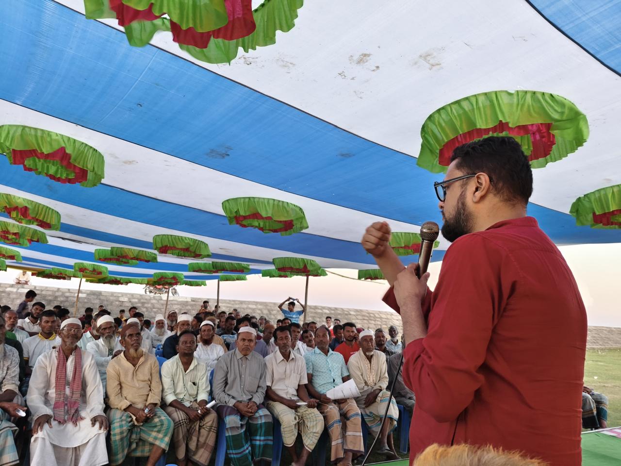 আমি আপনাদেরই লোক, আপনাদের জন্য কাজ করতে চাই: সৈয়দ তালহা