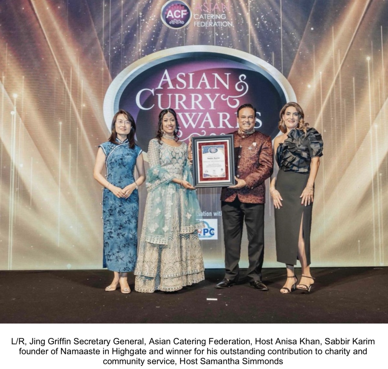 Asian Curry Awards 2025 in London