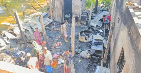 আগুনে ছাই সিএনজি চালক ফুশিয়ার মিয়ার স্বপ্ন