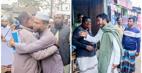 একক প্রার্থীর প্রত্যাশায় মুশতাক, ‘সুইং ভোটারদের’ উপর ভরসা হোসাইনের