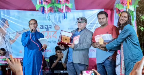 শান্তিগঞ্জে বর্ণিল আয়োজনে ৩৫তম মানুষ উৎসব অনুষ্ঠিত