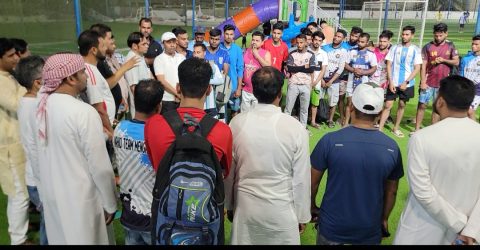 আমিরাতে সুনামগঞ্জ স্পোর্টিং ক্লাবের প্রস্তুতি ম্যাচ অনুষ্ঠিত